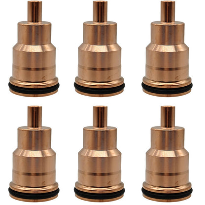 Solid Spare 6X Injector Sleeve Tube Copper 3183368 Fit for Volvo D12 D16 Mack MP7 MP8 MP10
