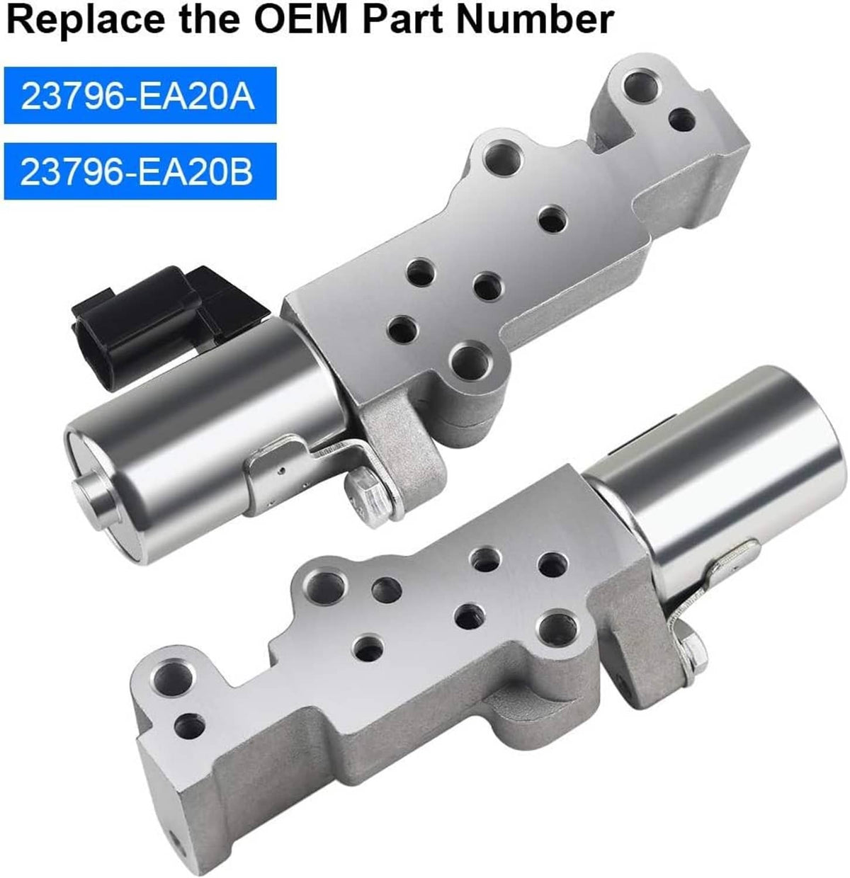 Solidspare VVT Valve Engine Variable Timing Solenoid Left & Right Set For Nissan Infiniti