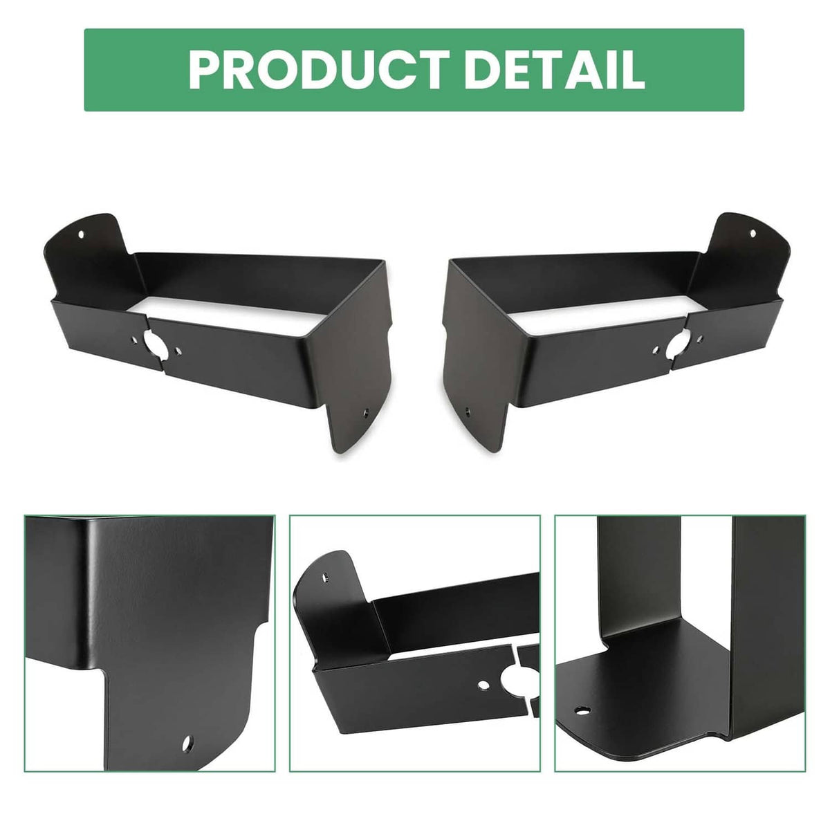 Solidspare Left & Right Brush Light Guards For John Deere 1023 1025R 1026R 2025R #BLV10400
