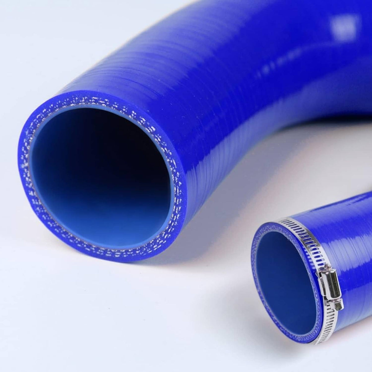 Solidspare New Blue Silicone Radiator Hose Kit Fit For 92-00 Honda Civic D15 D16 SOHC EG/EK