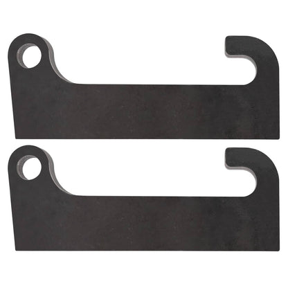 Solidspare 1 Pair Blank Quick Attach Loader Mounts For Cat IT28 Loader mounts Steel