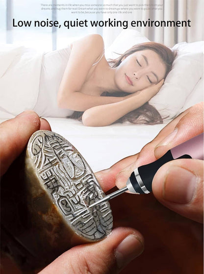 Solid Spare Engraving Pen with 33Bits Electric Cordless Rotary Tools Professional Engraver