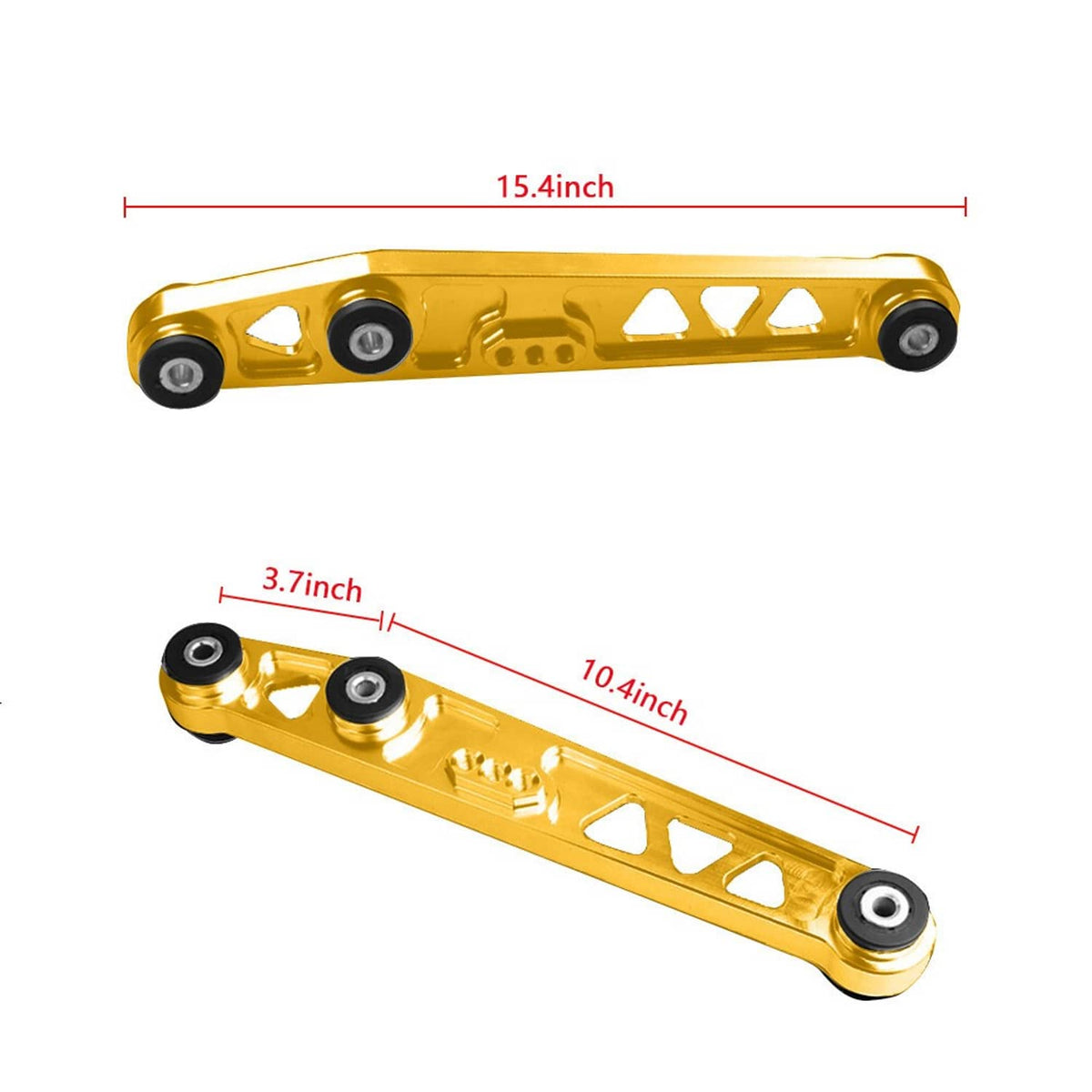 Solidspare Rear Lower Control Arm Subframe Brace Tie Bar for 1992-1995 Honda Civic EG 88-95