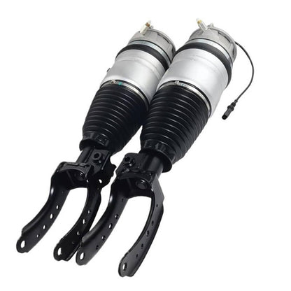 Solidspare 2xFront Left Right Air Suspension Shock Struts For 2011-2018 Porsche Cayenne 92A