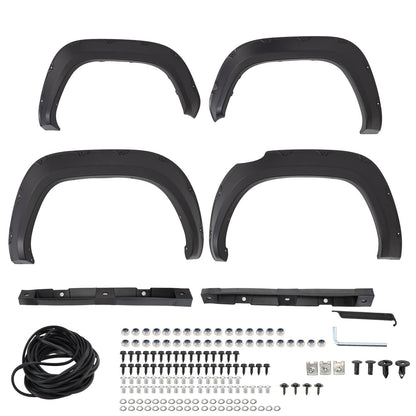 Solidspare Fender Flares For 2016-2023 Toyota Tacoma Wheel Flare Cover Protector Mudguards