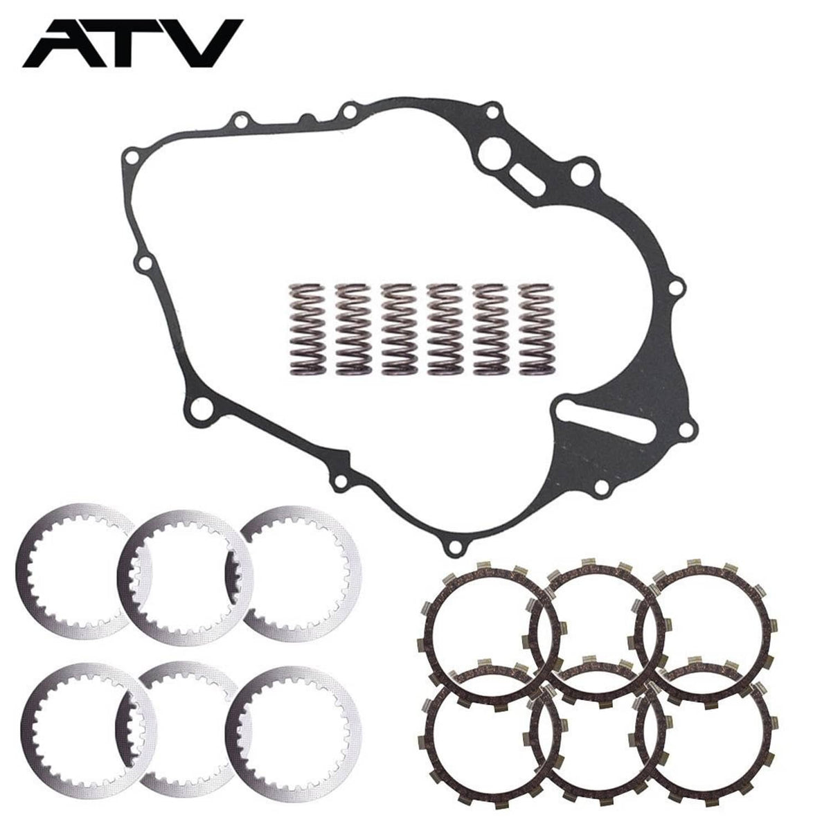 Solidspare Clutch Kit Heavy Duty Springs & Gasket for Yamaha YFM660R Raptor 660R 2001-2005