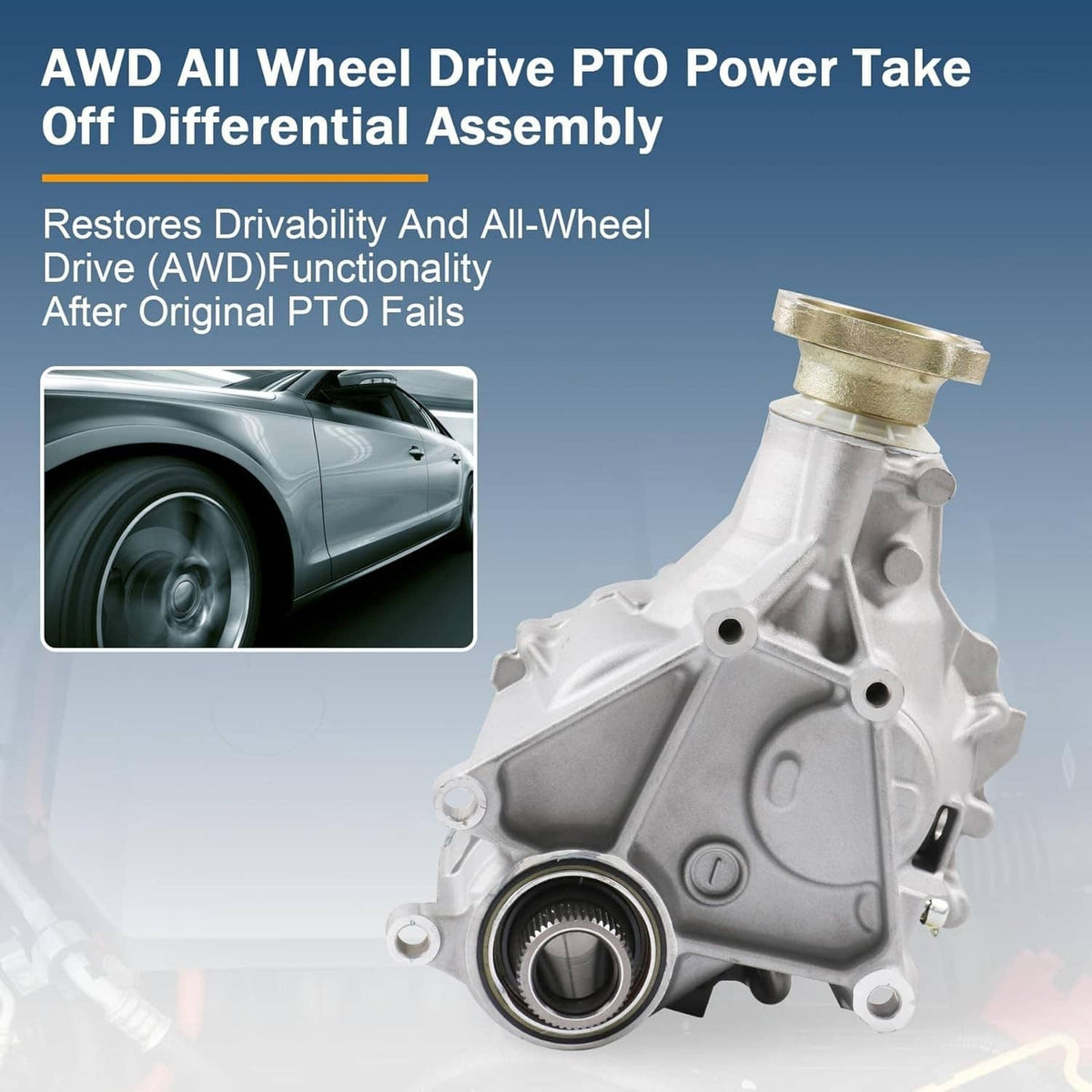 Solidspare New Transfer Case Assembly AW2127500R9U For 2007-15 Mazda CX-9 AWD AW2127500K9U