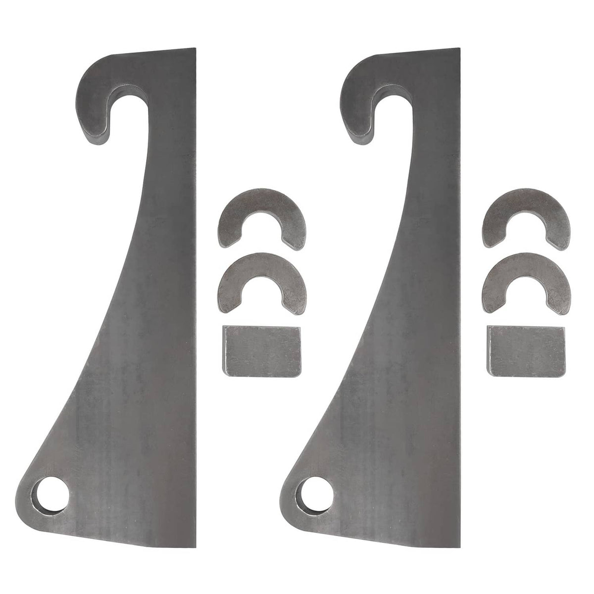 Solidspare Blank Quick Attach Bracket Quick Tach For Volvo Loader Mounts W/Ears Thick
