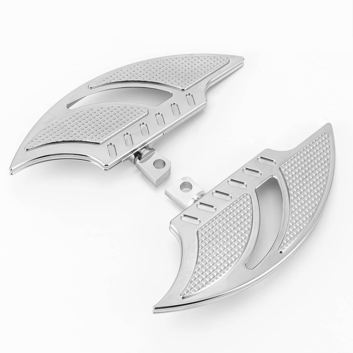 Solidspare Driver Passenger Floorboards Floor Boards Foot Pegs CNC For Harley Electra Glide
