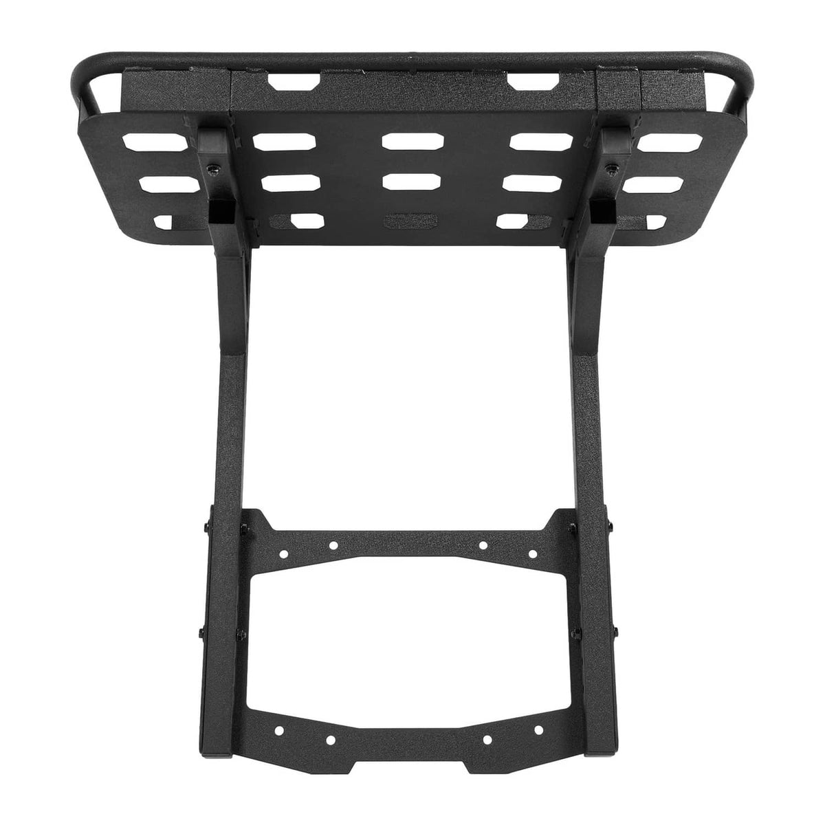 Solid Spare Spare Tire Cargo Rack Rear Luggage Basket For Jeep Wrangler JL JLU 2/4 DR 18-26