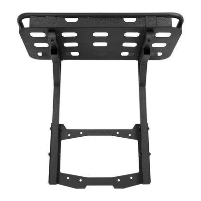 Solid Spare Spare Tire Cargo Rack Rear Luggage Basket For Jeep Wrangler JL JLU 2/4 DR 18-26