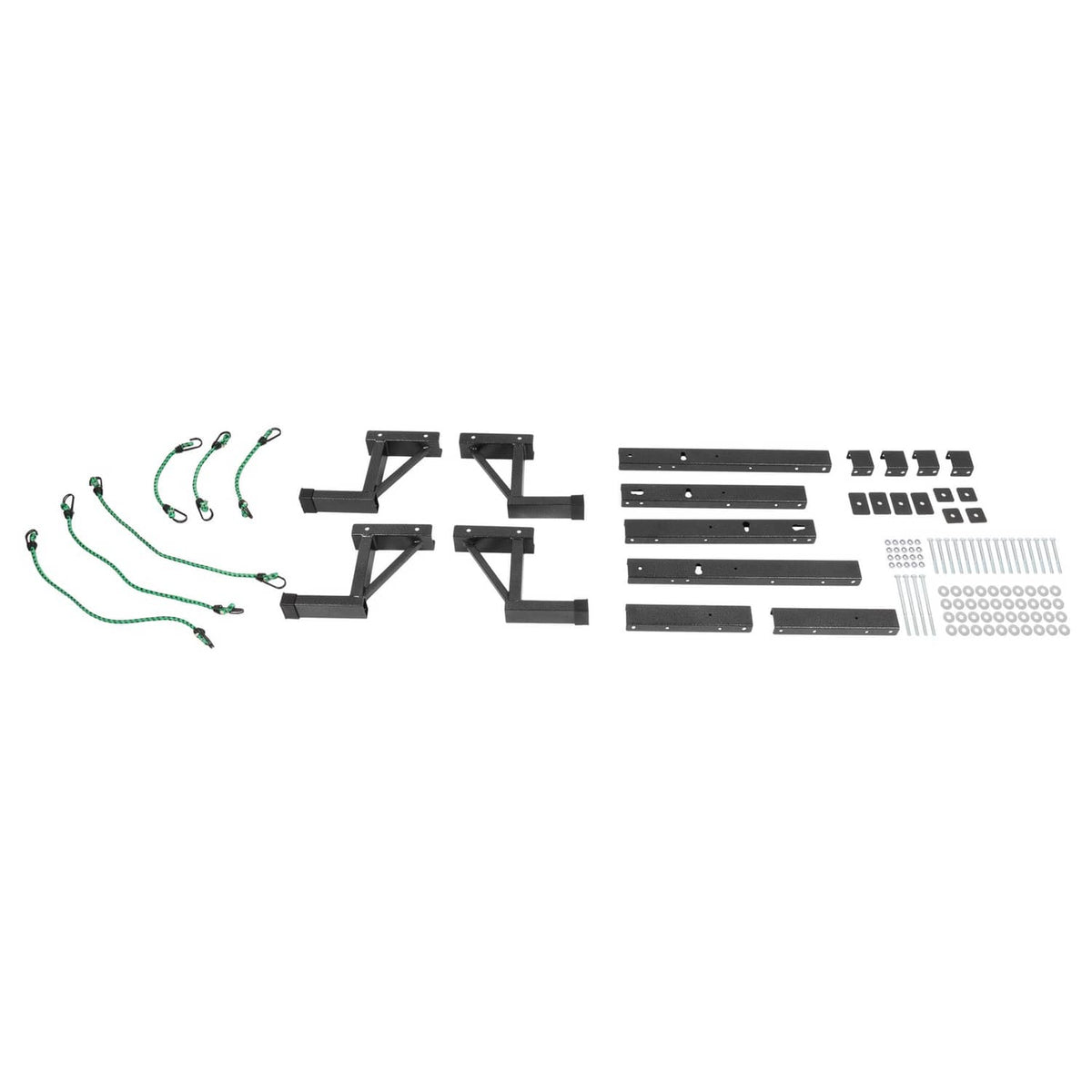 Solidspare 2 Adjustable Trailer Side Ladder Rack Exterior Wall Mount For Enclosed Trailers