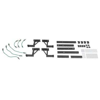 Solidspare 2 Adjustable Trailer Side Ladder Rack Exterior Wall Mount For Enclosed Trailers