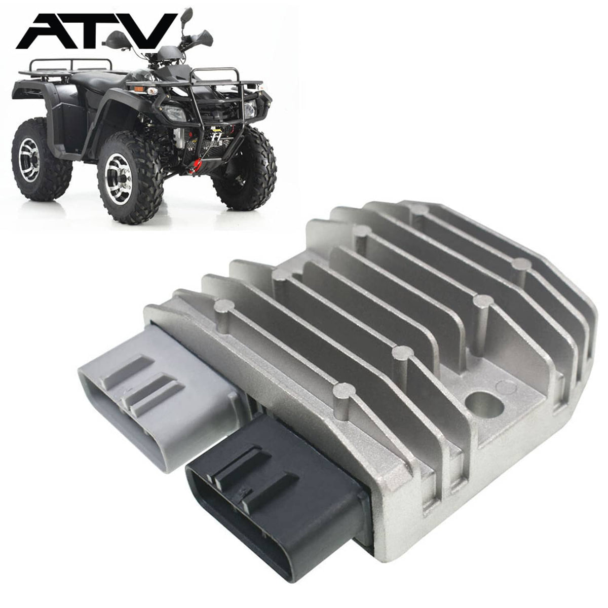 Solidspare Regulator Rectifier for Yamaha Grizzly 700 YFM700 2007 2008 2009 2010-2014 ATV