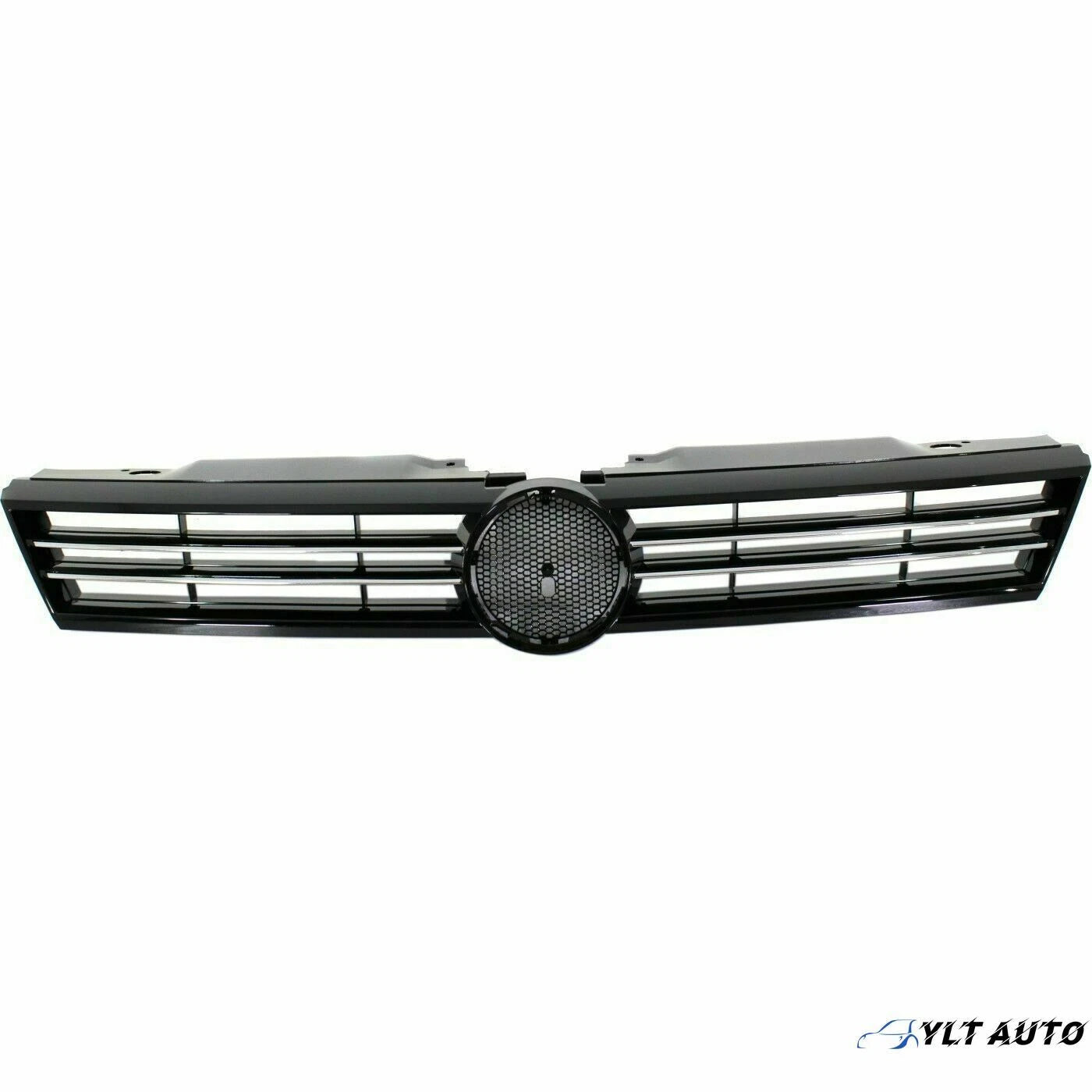 For 11 2011-2014 VW Volkswagen Jetta Upper & Lower Grille & Fog Light Covers SET