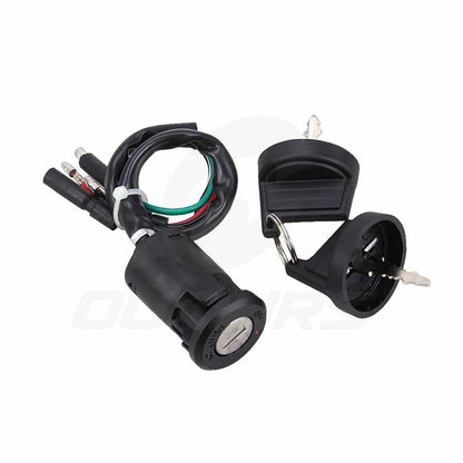 Solidspare 35010-HC4-000 Ignition Key Switch For 1988-2000 Honda TRX300FW FOURTRAX 300 4x4