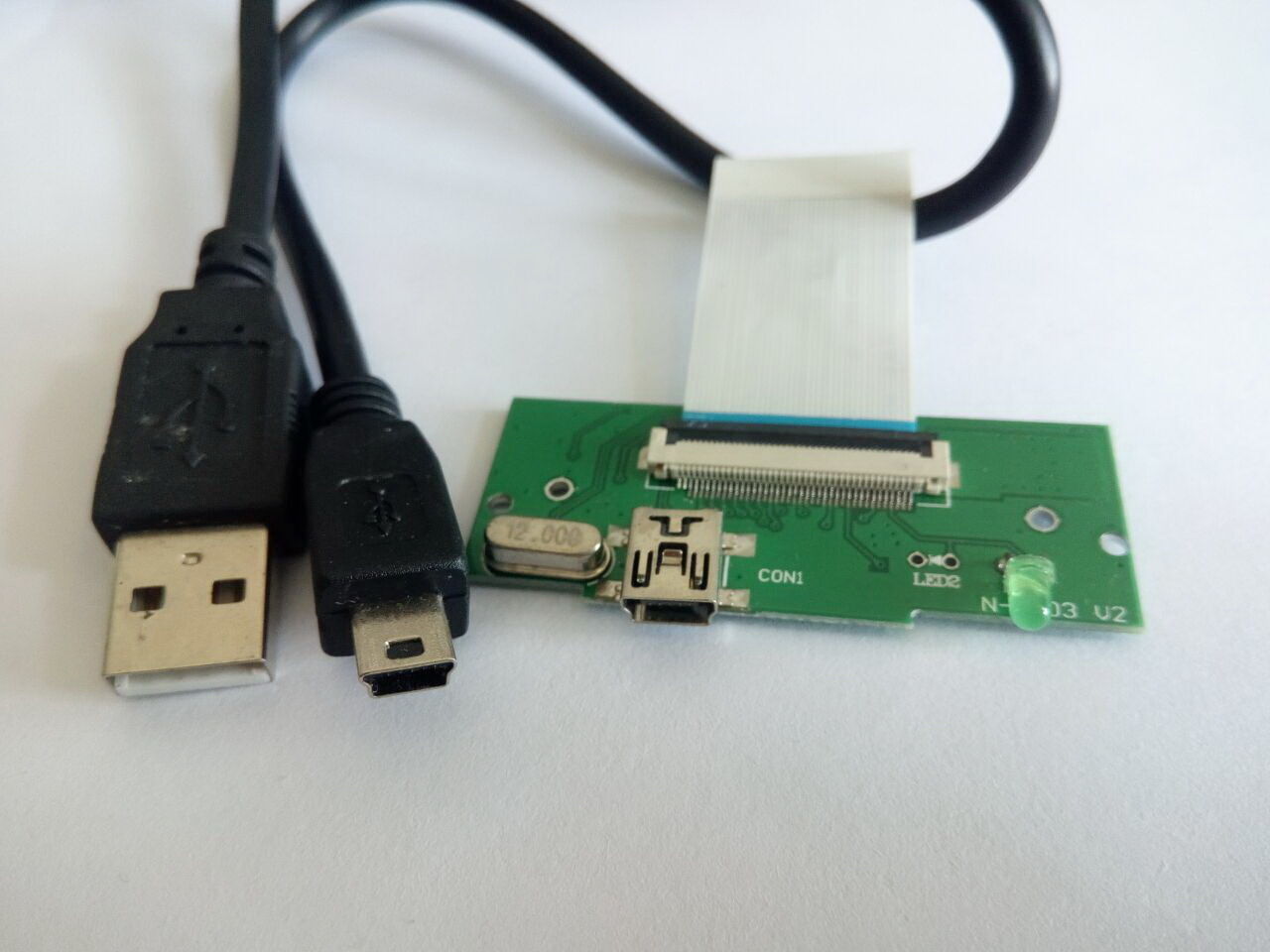 Computer PC USB CONVERT BOARD CABLE ADAPTER 1.8 CE ZIF PATA MK2008GAL MK3008GAL