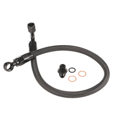 Solidspare Braided Fuel Line For Honda Civic Acura Integra D15 D16 B16B B16A B18C EG EK DC2