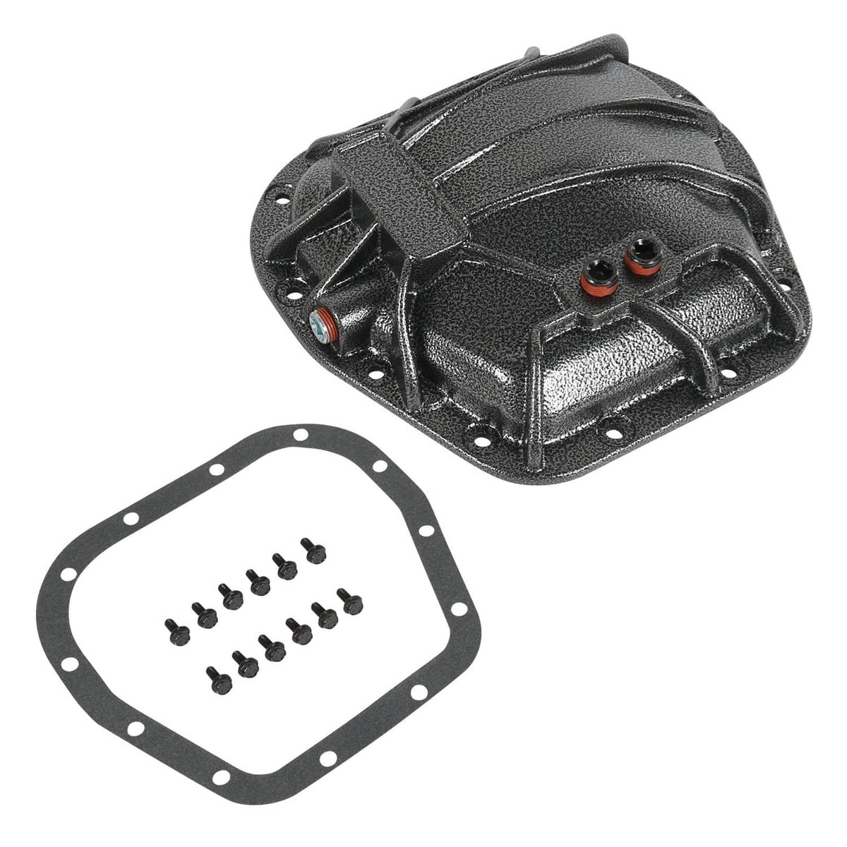 Solidspare 10023539 Differential Cover Fit For Ford 9.75" Rear Nodular Iron 12 Bolt Hole
