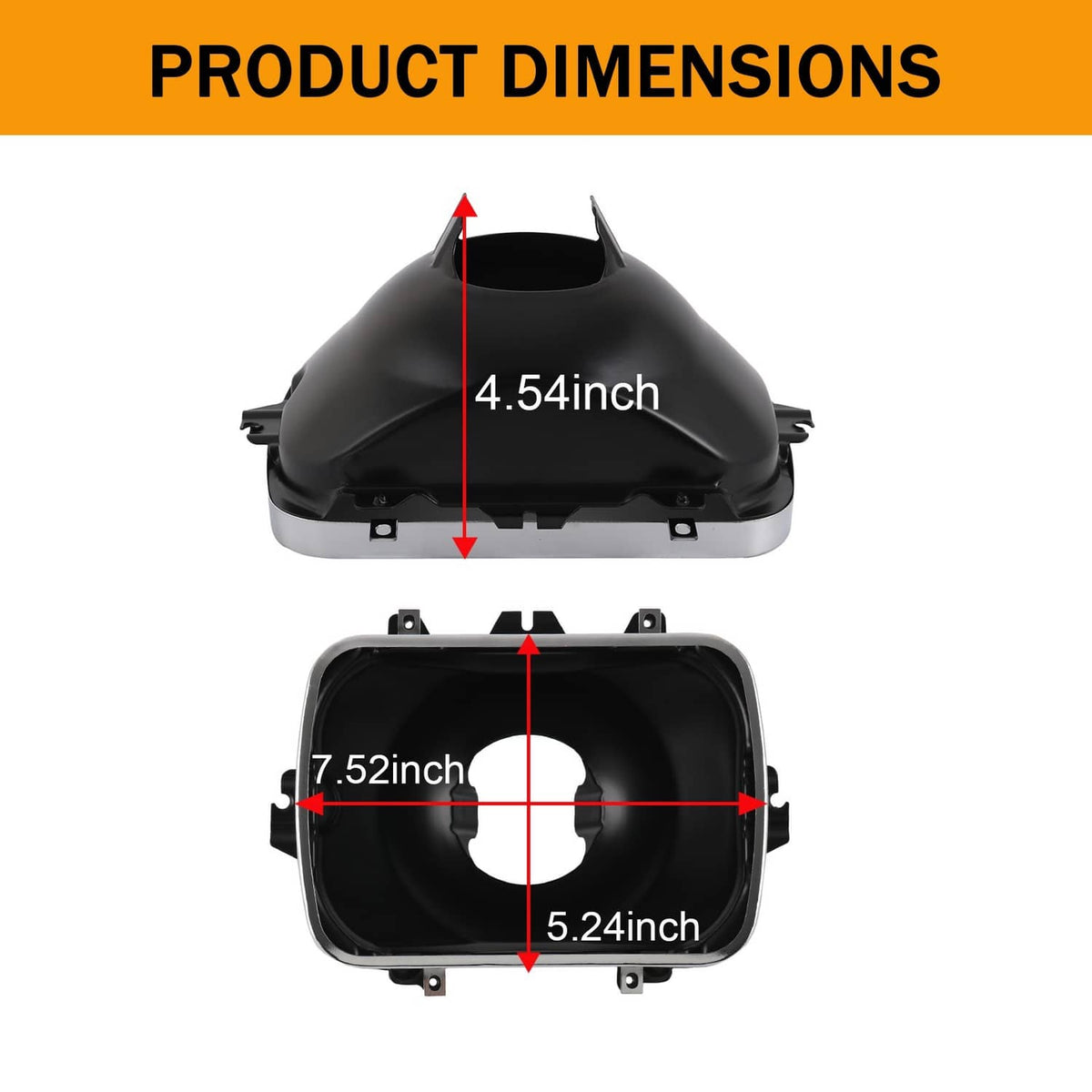Solidspare 42437 Headlight Support Bracket Mounting Kit Left or Right for Chevy GMC
