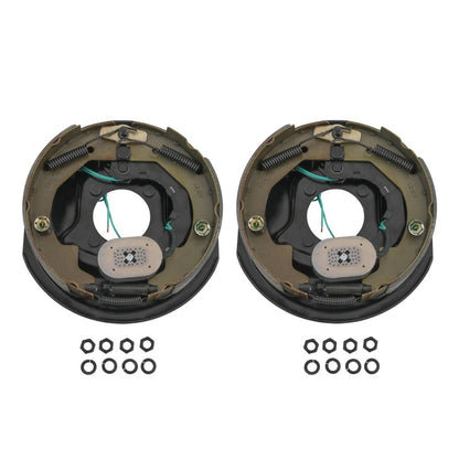 Solidspare 2Pcs 10" x 2-1/4" Electric Trailer Brake Assemblies for 3,500lbs, Left and Right