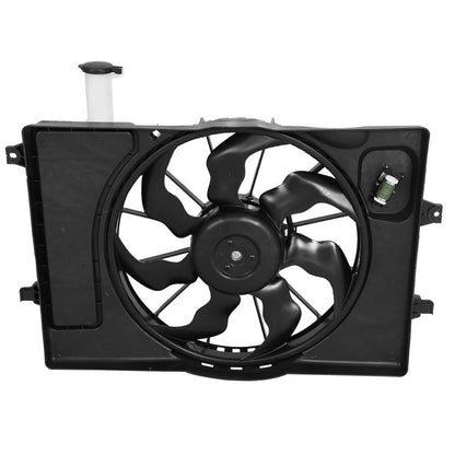 Solidspare New Engine Radiator Cooling Fan for 2017-20 Hyundai Elantra 19-22 Kia Forte 2.0L