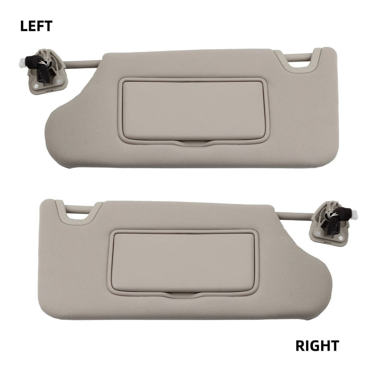 Solidspare Sun Visors Right & Left w/ Lighted Fit For Nissan Altima 2.5L 3.5L 2013-2018