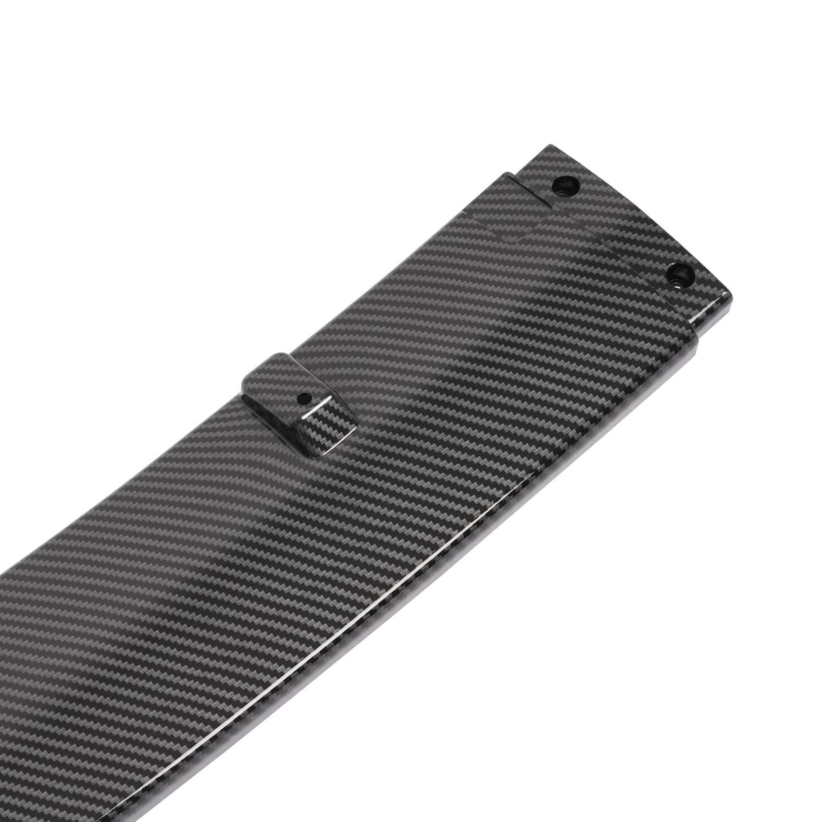 Solid Spare For Infiniti Q50 Sport 2018-2023 Carbon Fiber Front Bumper Lip Spoiler Splitter
