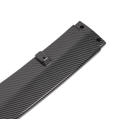 Solid Spare For Infiniti Q50 Sport 2018-2023 Carbon Fiber Front Bumper Lip Spoiler Splitter
