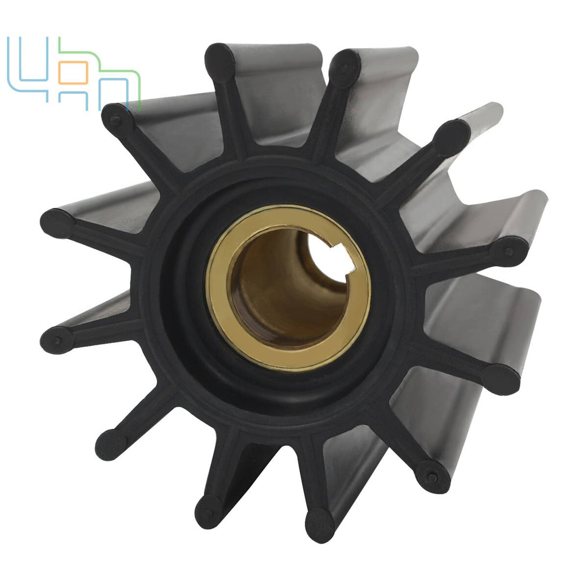 Solid Spare Water Pump Impeller for Johnson 09-704BT-1 Sherwood 17000K John Deere RE49896