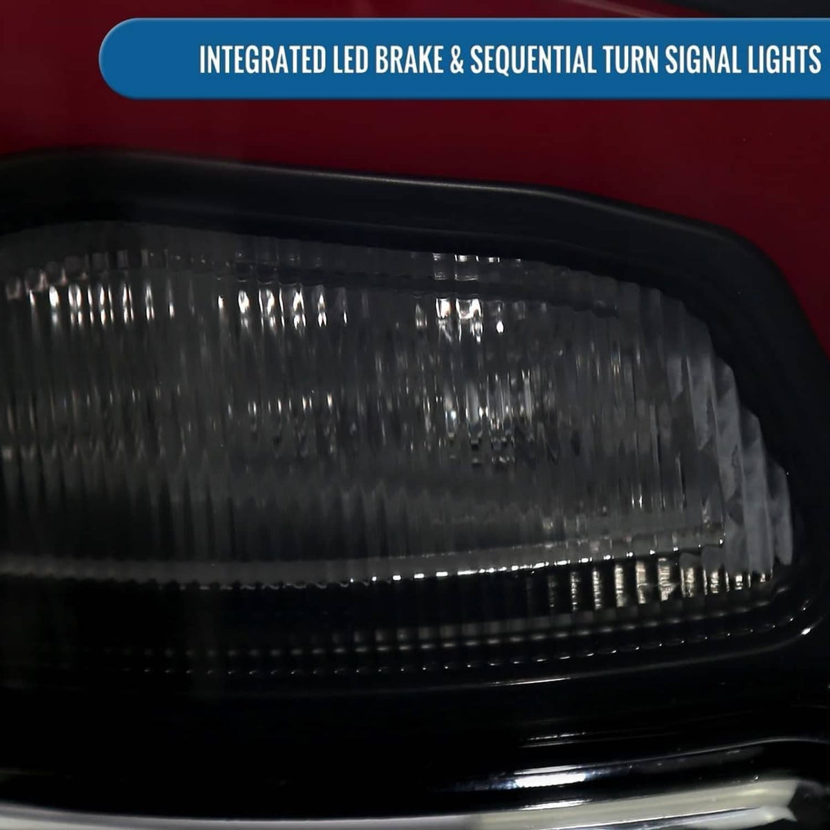 Solidspare Pair LED Tail Light For 2009-2018 Dodge Ram 1500 2500 3500 Rear Light Smoke Len