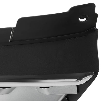 Solid Spare For Ford Explorer 2018 2019 Front Bumper Grill Upper Grille ABS Painted Chrome
