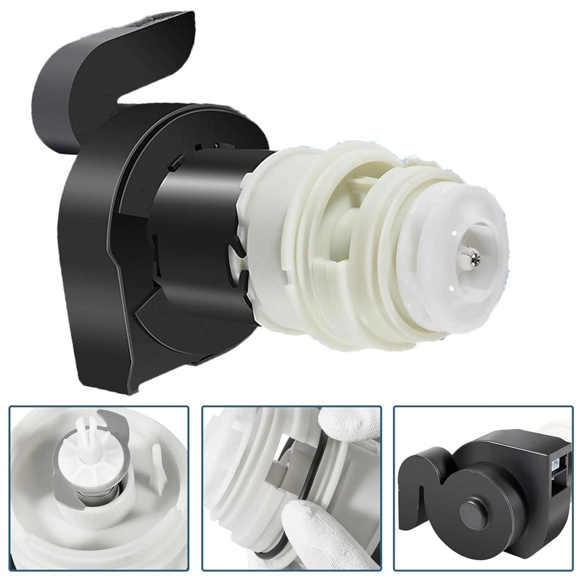 Solid Spare Replace for 154844101 Frigidaire Dishwasher Circulation Pump Motor Kit 154719201