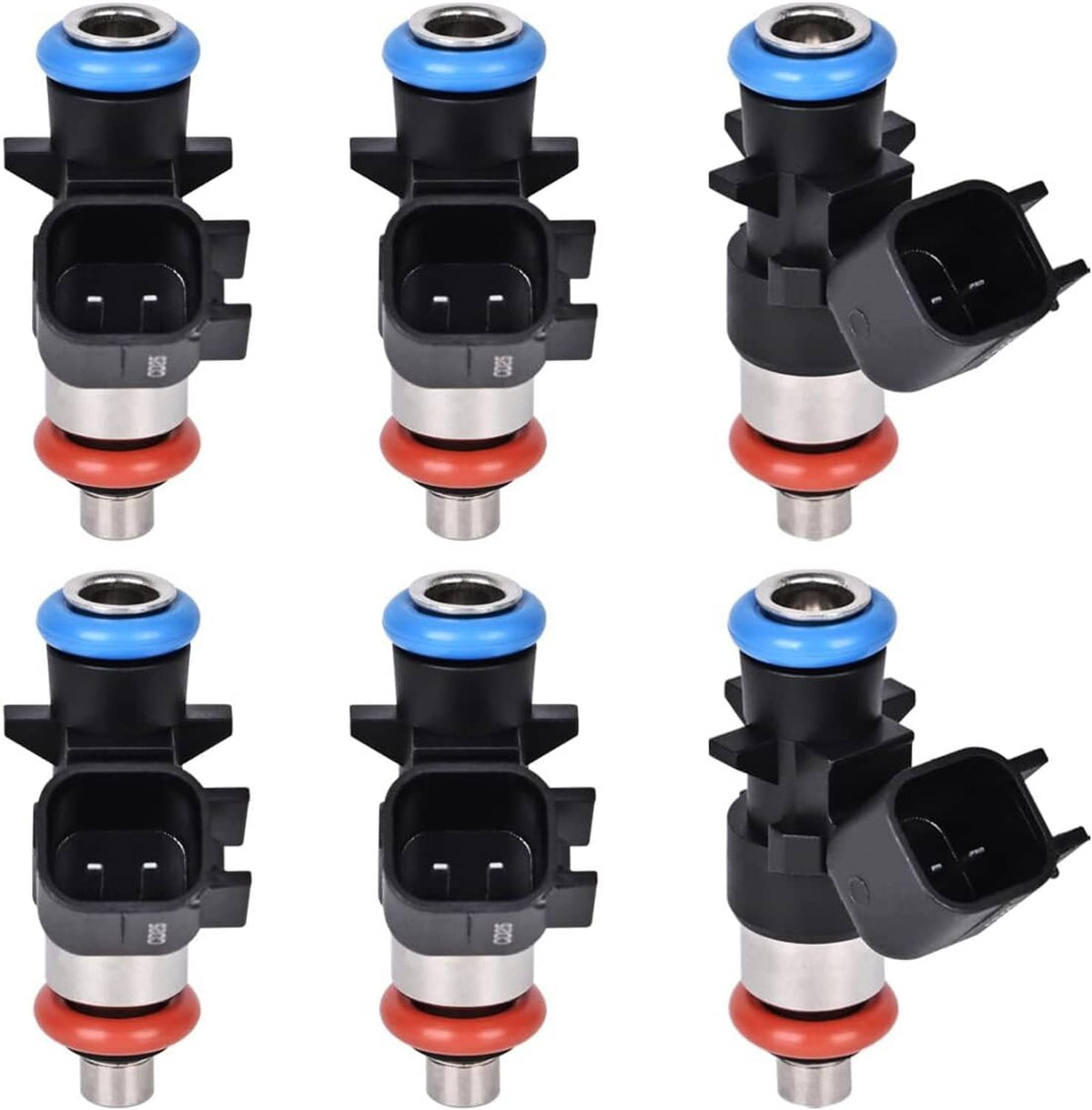 Solidspare New 6x Fuel Injectors for 2011-2019 Chrysler Dodge Ram Jeep 3.6L V6 0280158233