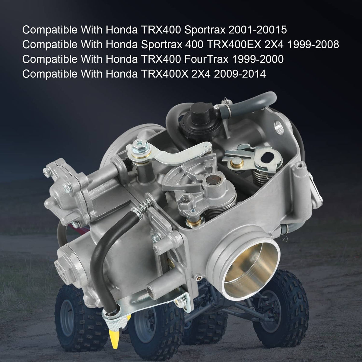 Solidspare Carburetor for Honda TRX 400 TRX400EX Sportrax FourTrax TRX400 ATV 16100-HN1-A43