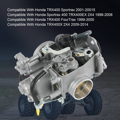 Solidspare Carburetor for Honda TRX 400 TRX400EX Sportrax FourTrax TRX400 ATV 16100-HN1-A43