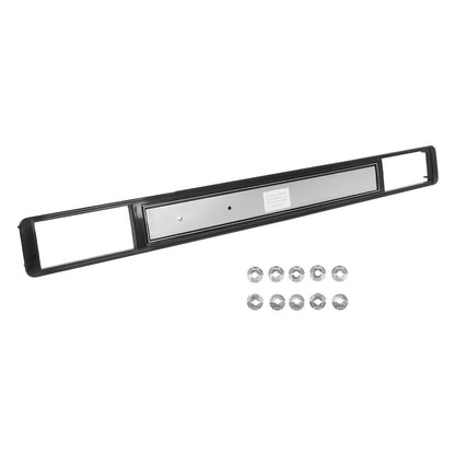 Solidspare BRUSHED ALUMINUM DASH TRIM MOLDING FOR CHEVROLET GMC C10 TRUCK BLAZER 1973-1980