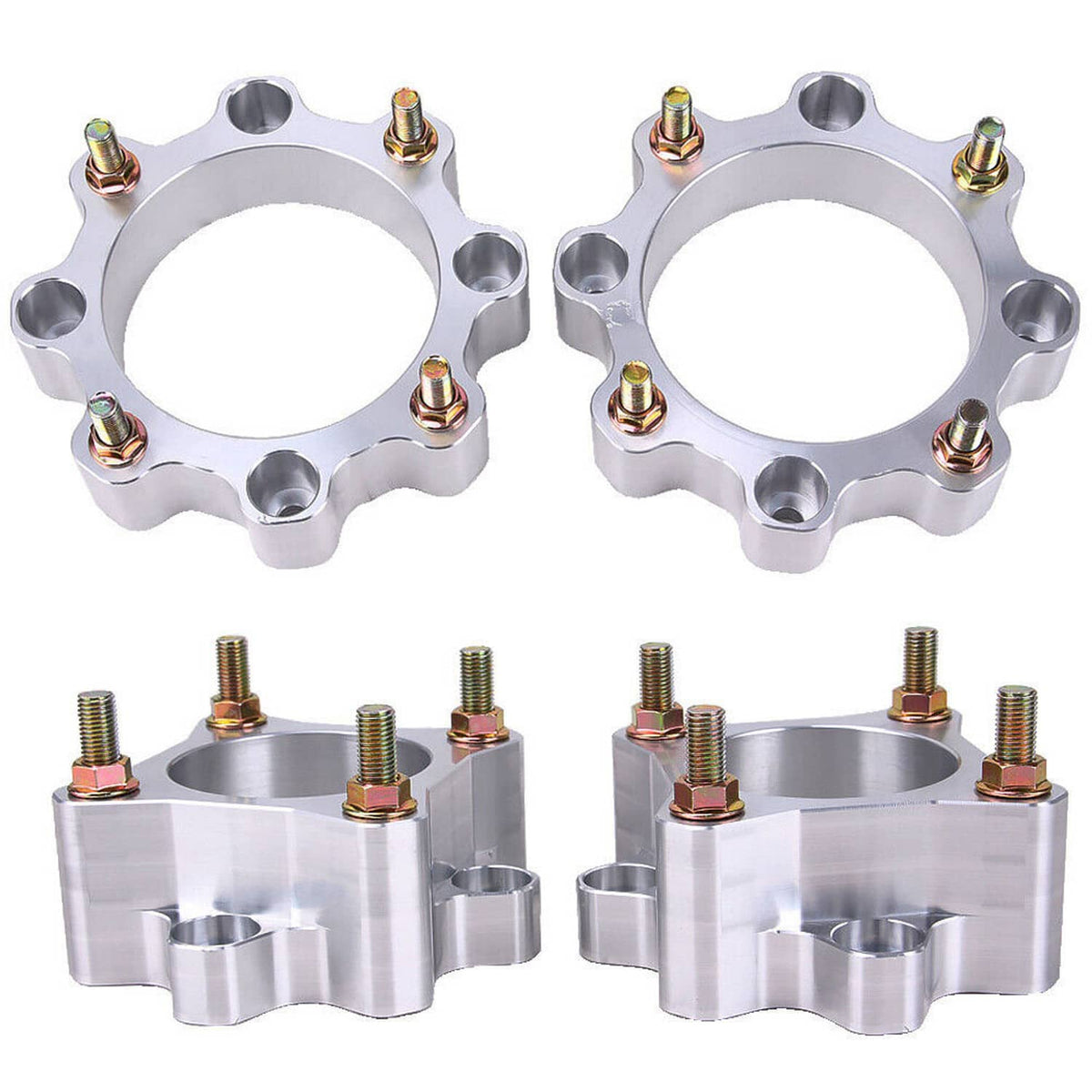 Solidspare 4x Front & Rear 4/144 4/110 Wheel Spacers Kit Fit For Honda TRX 450R 400X EX