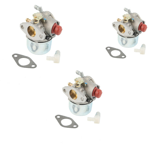 Solid Spare 3 PCS CARBURETOR FOR TECUMSEH REPL OEM 640025C 640025A 640004 640014 640025