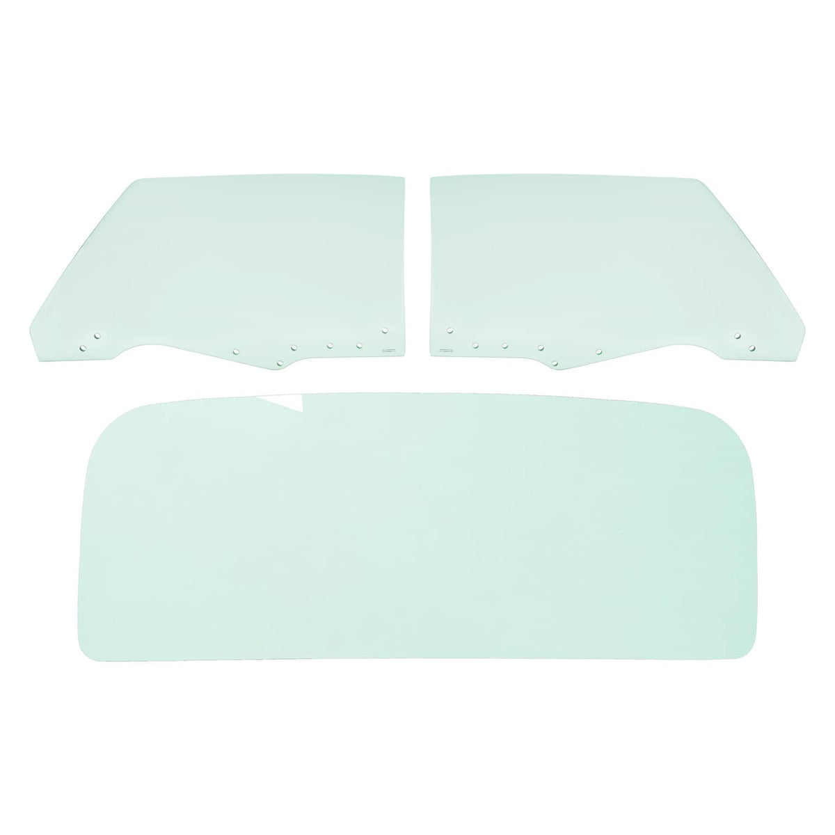 Solid Spare For Chevrolet Chevelle 1970-1972 2Door Rear & Side Door Window Glass 5PCs
