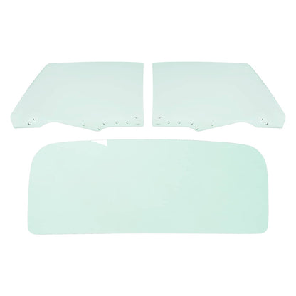 Solid Spare For Chevrolet Chevelle 1970-1972 2Door Rear & Side Door Window Glass 5PCs
