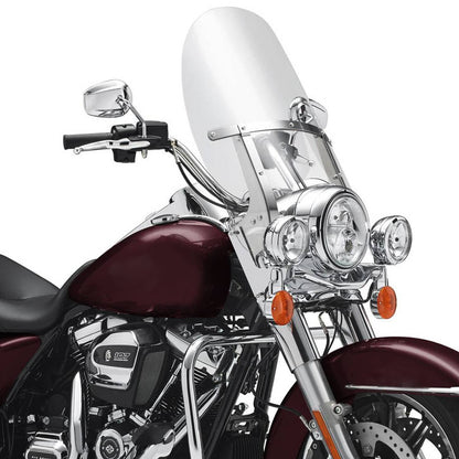 Solidspare Windshield Windscreen For Harley Touring Road King CVO FLHR 1994-2024 W/ Bracket