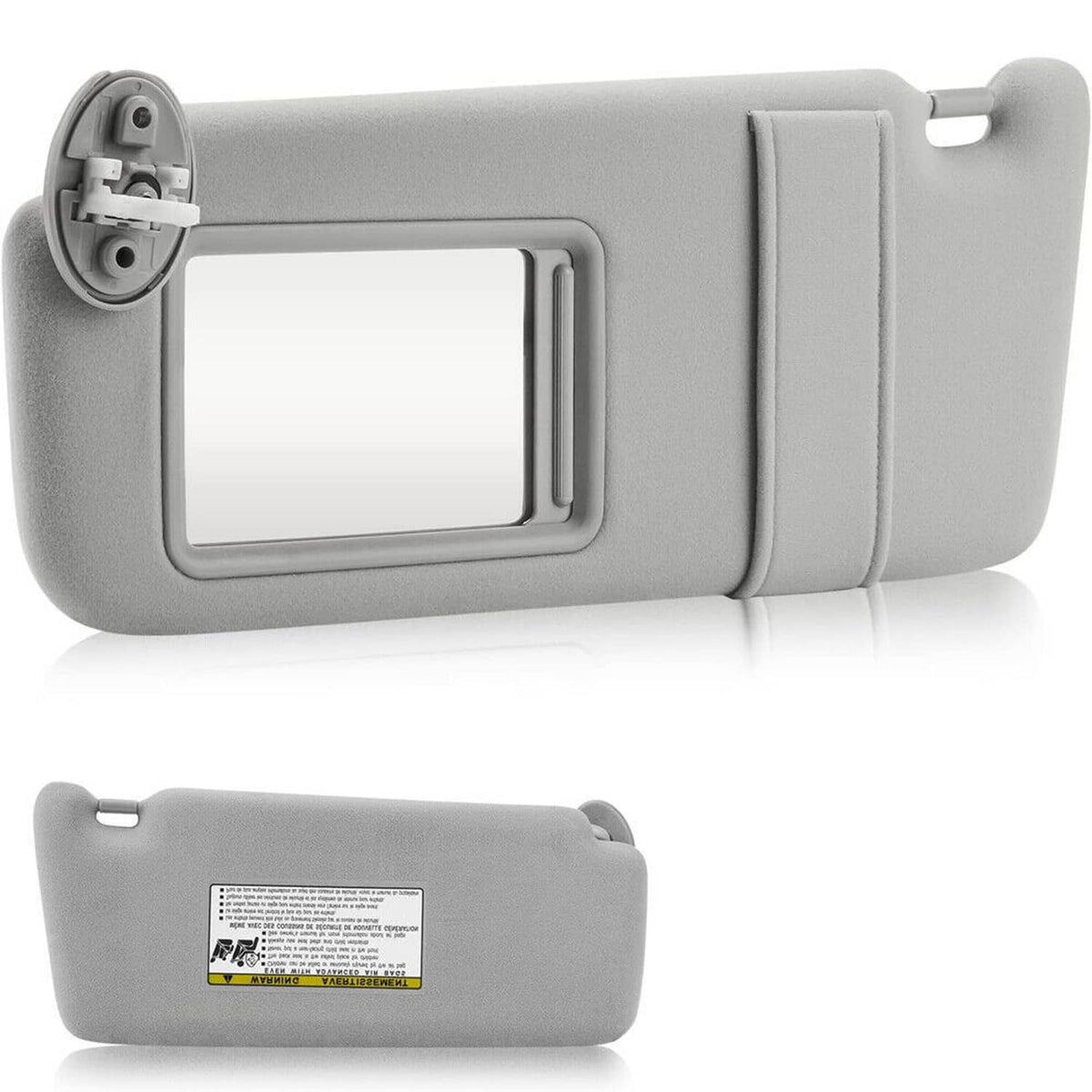 Solidspare Sun Visor W/ Sunroof Left Driver Side For 2009-2016 Toyota Venza 74320-0T022-B1