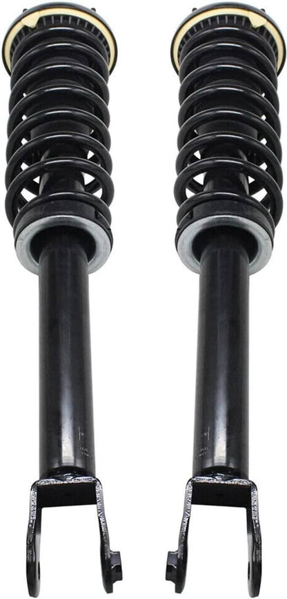 Solidspare 2x Front Shock Struts Assembly w/Electric For 2010-2019 Jaguar XJ XJR X351 RWD