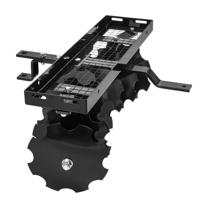 Solidspare Rear Disc Harrow 11" Steel Tow For Universal Tractor Sleeve Hitch Attachment