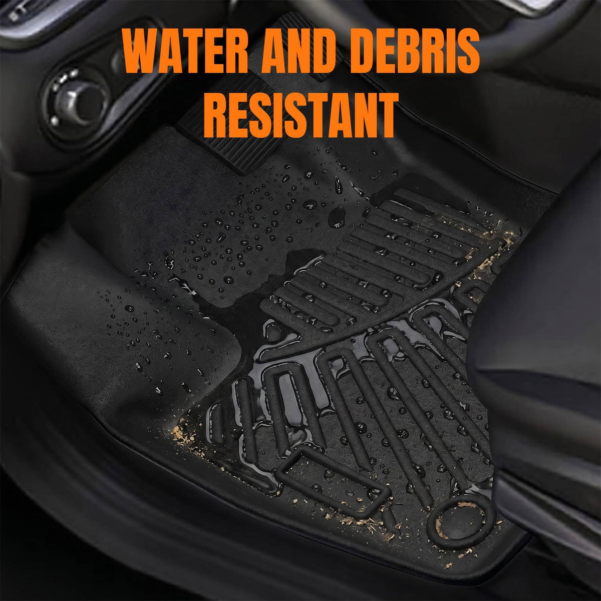 Solidspare All-Weather Floor Mats & Trunk Cargo Liner For 2015-2023 Jeep Renegade 5Door SUV