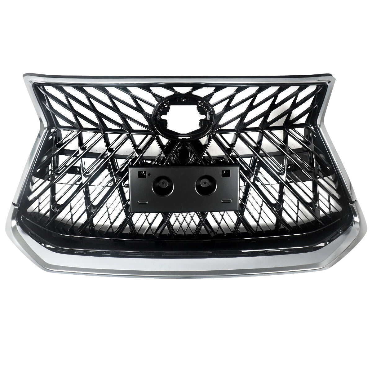 FIT 2016-2021 Lexus LX570 Luxury Grill Front Upper Grille w/ Chrome Sport Style