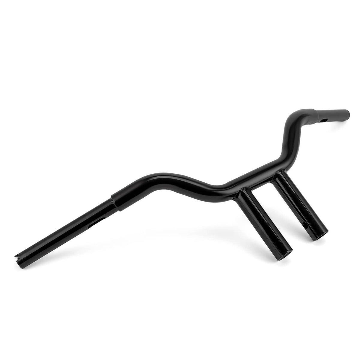 Solidspare 10" MX T Bars Handlebar 1 1/4'' Fat For Harley Softail Dyna Sportster Touring FL