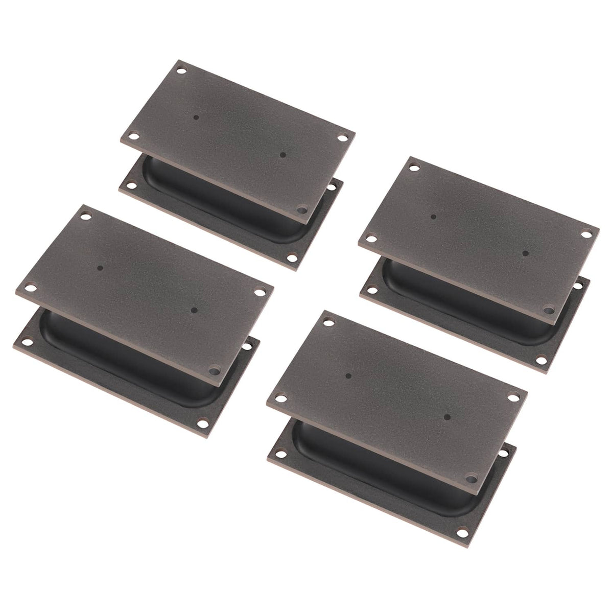 Solidspare 4PC Rubber Isolator Shock Mount For Stanley Bobcat Hydraulic Vibratory Compactor