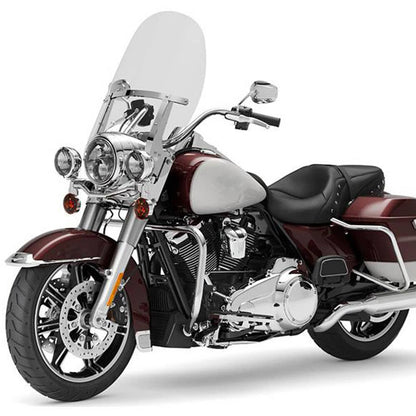 Solidspare Windshield Windscreen For Harley Touring Road King CVO FLHR 1994-2024 W/ Bracket